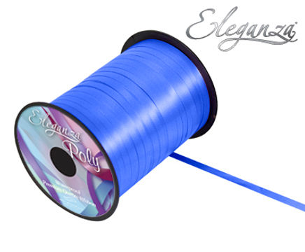 Eleganza Poly Curling Ribbon 5mm x500yds No.18 Royal Blue - Ribbons