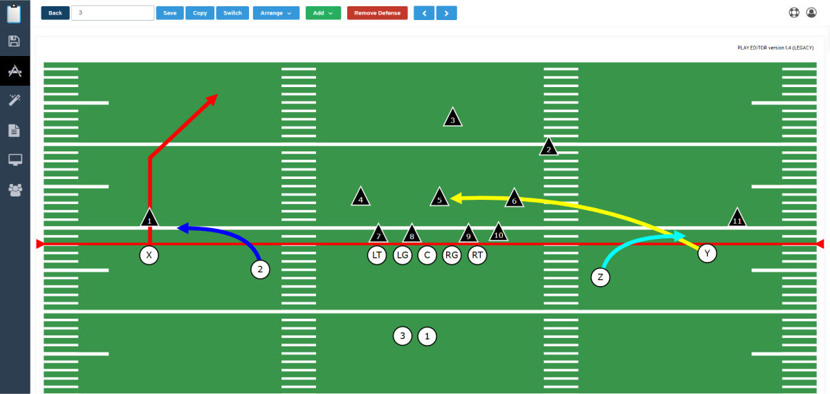 Add Defense - Example Play
