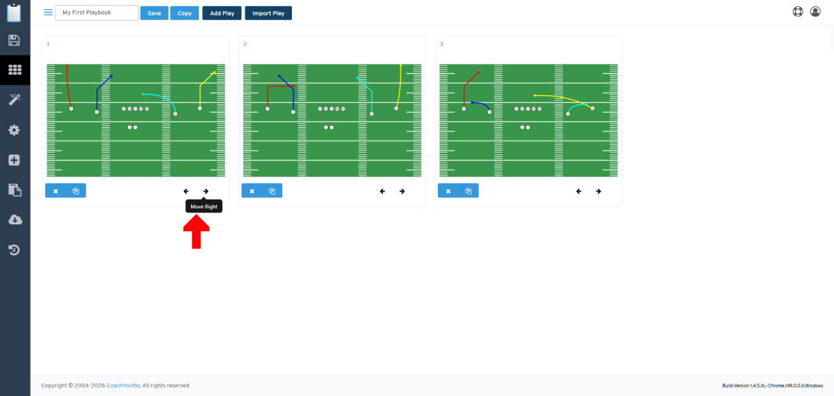 Change Play Order - Manually Shift