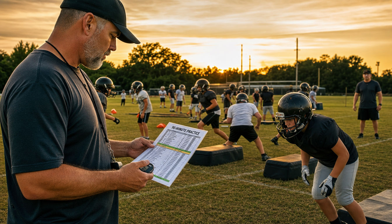 How to Plan a 90-Minute Youth Football Practice - Preview Image