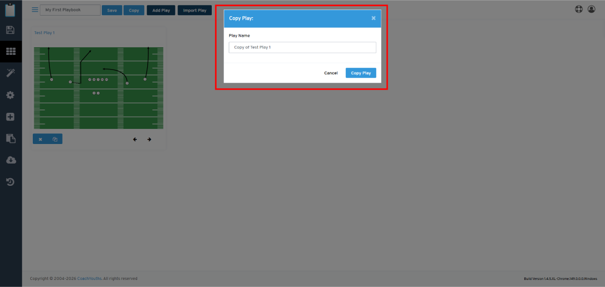 Copy Play Option #1 (Playbook Grid View) - Step 2