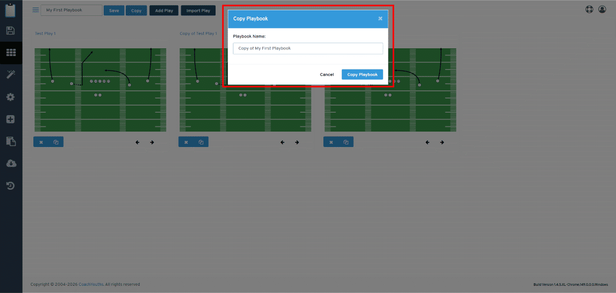 Provide New Playbook Name - Step 2