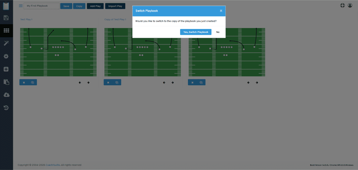 Switch To New Playbook - Step 3