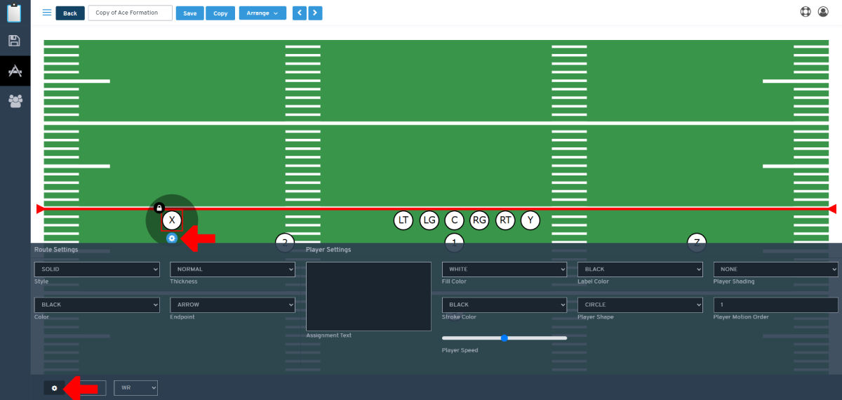 Feature: Access Player Toolbar