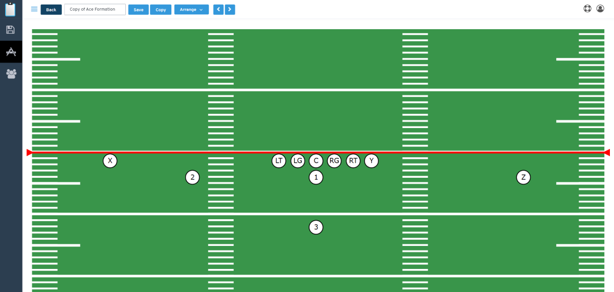 Editing A Formation -  Preview Image