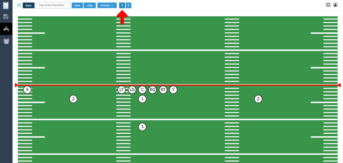 Feature: Shift Formation Left