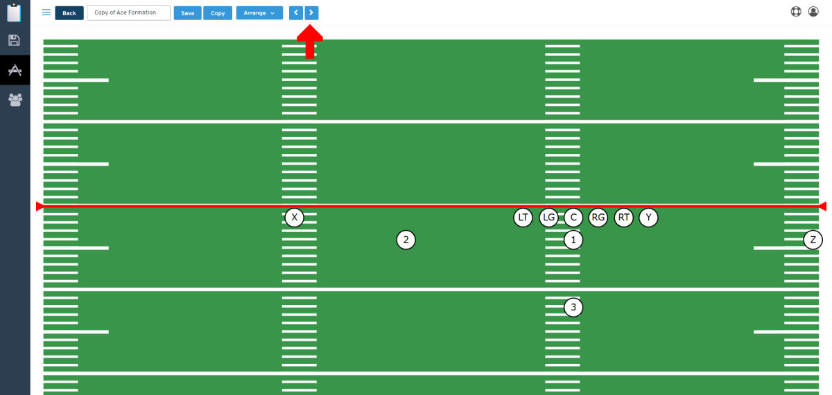 Feature: Shift Formation Right