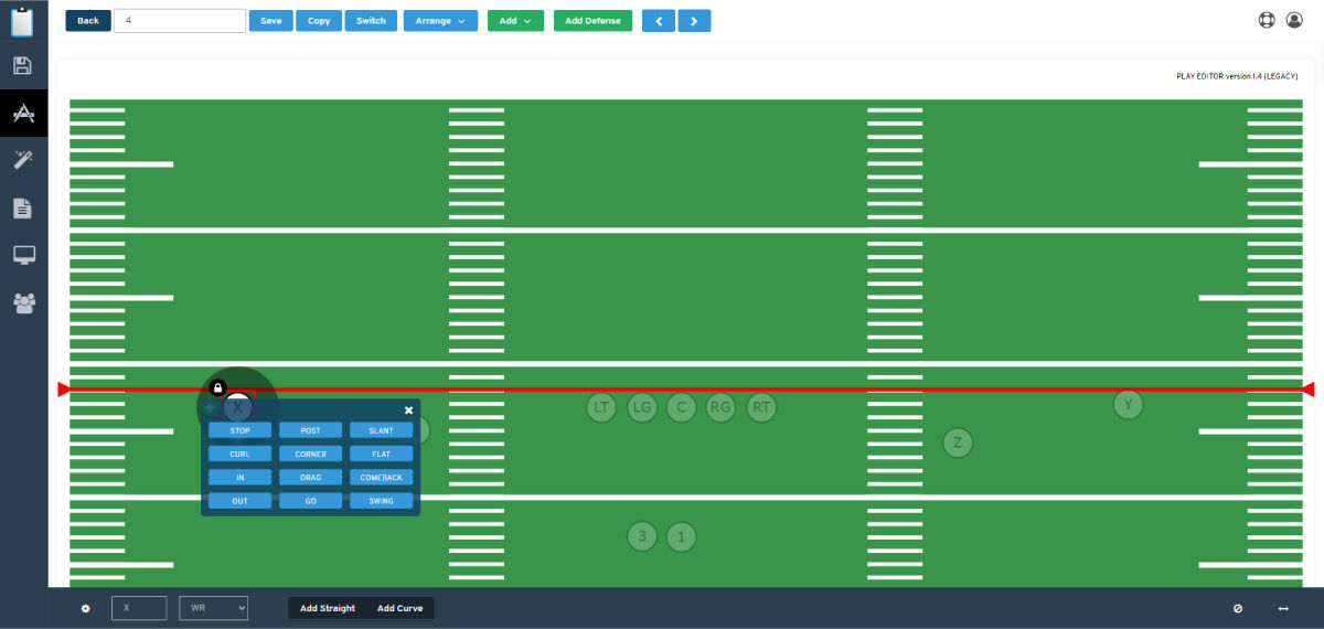 Editing Players - Add Preset Route
