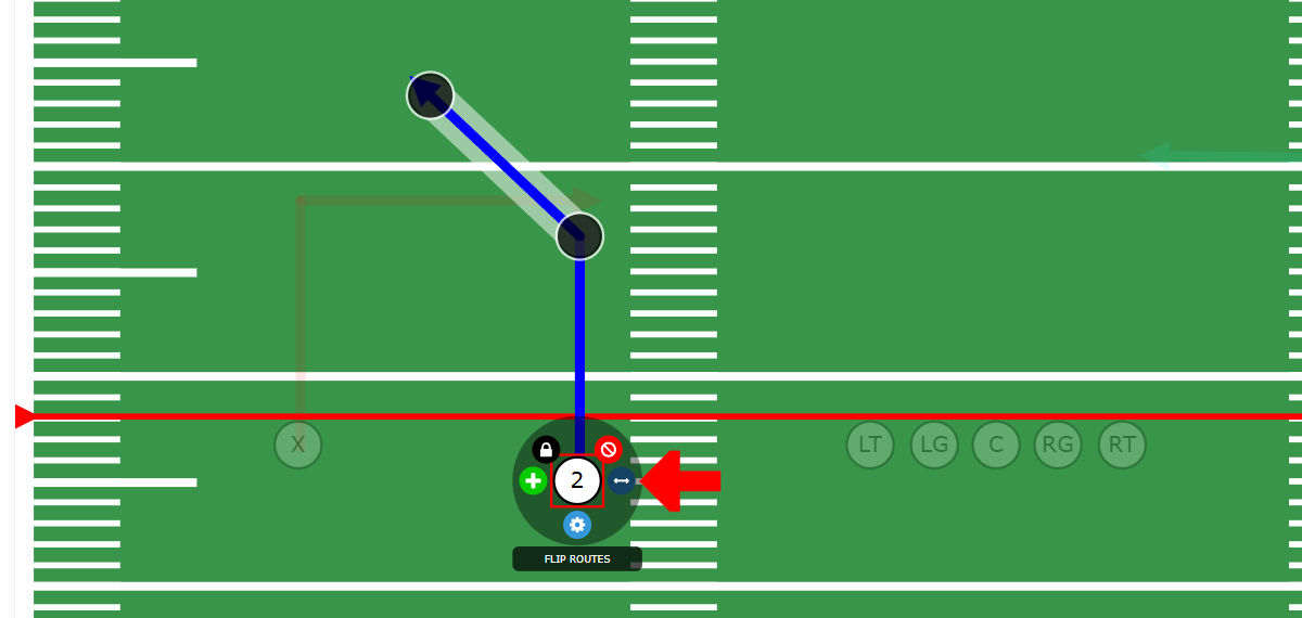 Flipping Routes