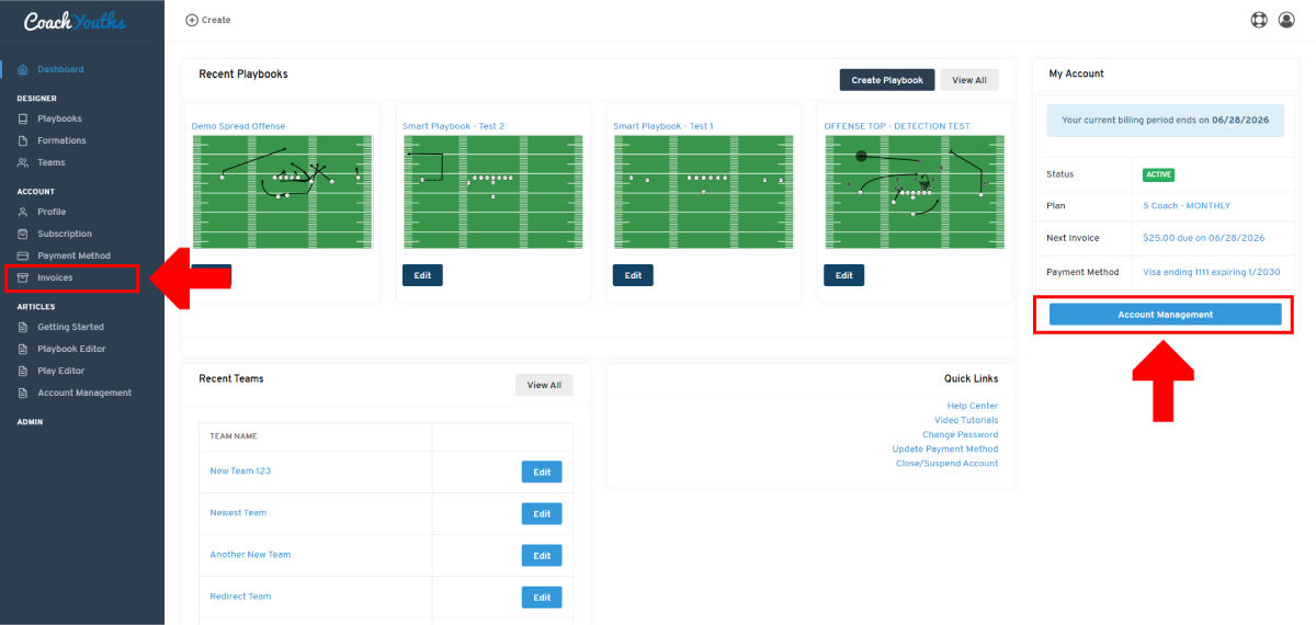 Get Invoices