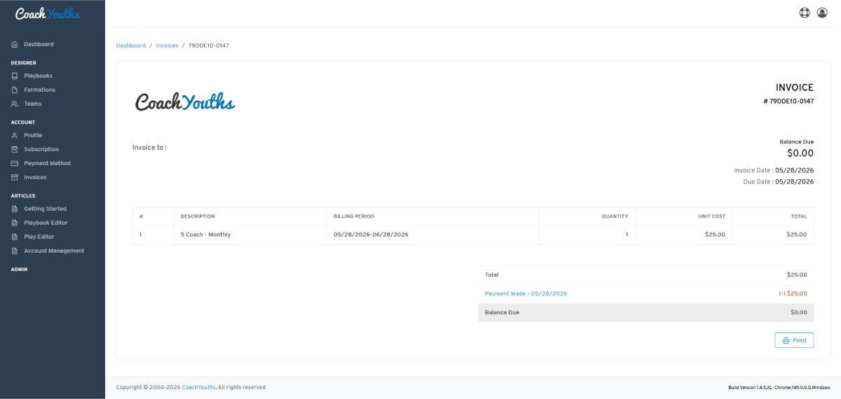 Get Invoices - Invoice Example