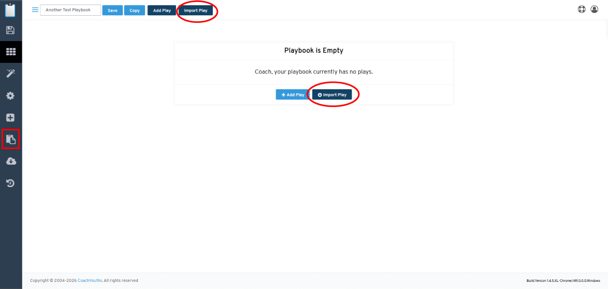 Importing a Play - Step 2