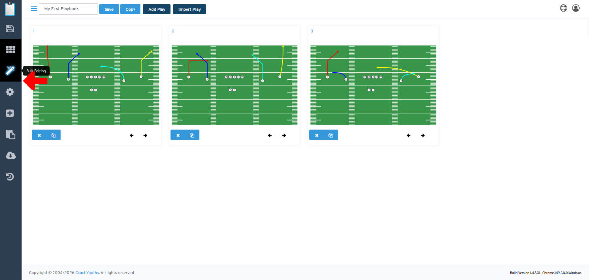 Playbook Bulk Editing
