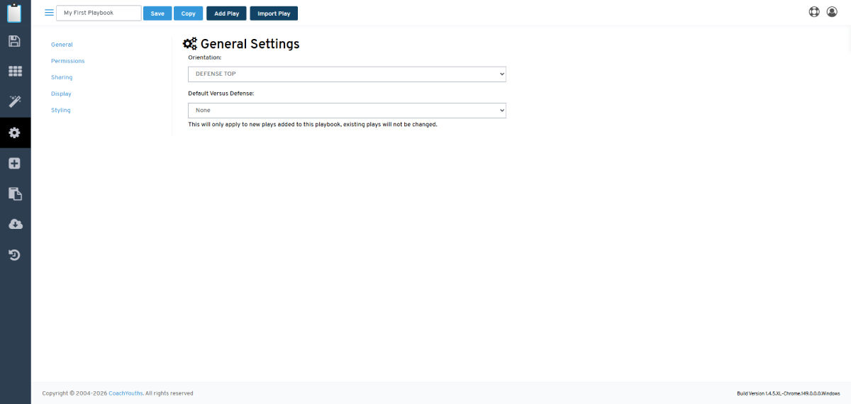 Playbook Settings - Preview Image