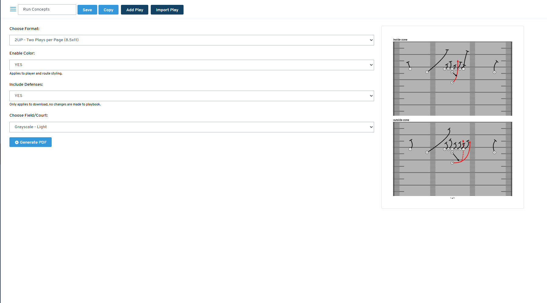 Customize the Color Options for Your Exports