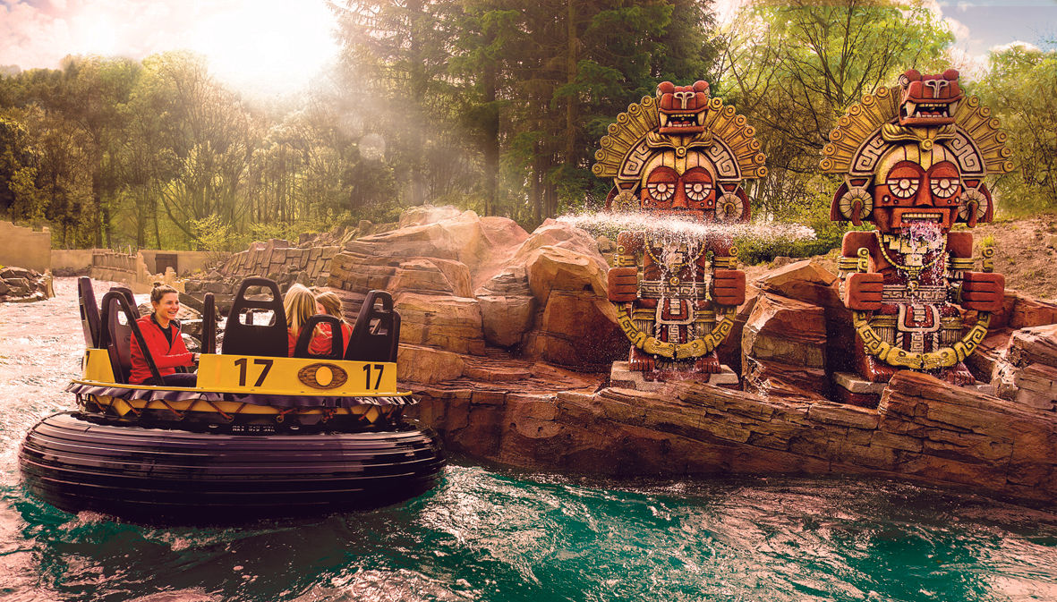 Piraña wildwaterbaan