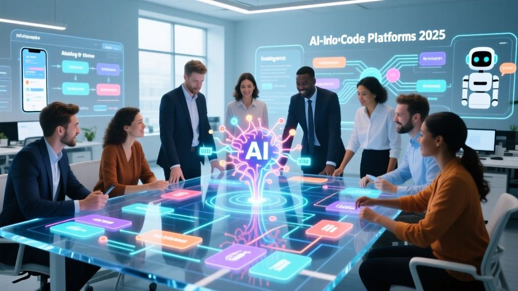 Herramientas no-code con inteligencia artificial integrada para la transformación digital en 2025