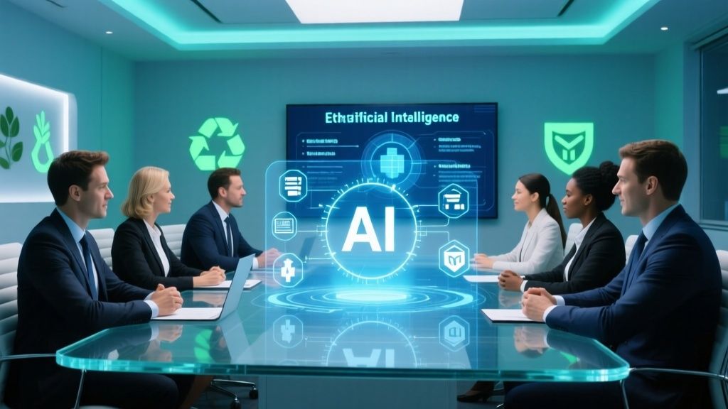Representación ética y responsable de la inteligencia artificial en empresas