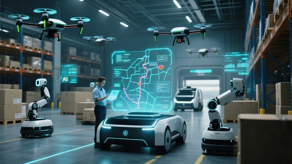 Sistemas automatizados en logística y transporte