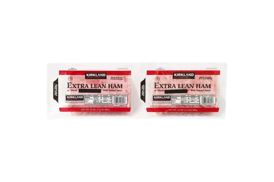 KIRKLAND SIGNATURE 슬라이스 저지방햄 680G X 2 원산지 : 미국