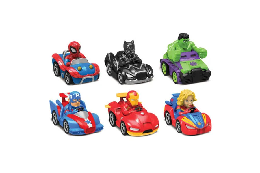 MARVEL 히어로 자동차세트 6개입