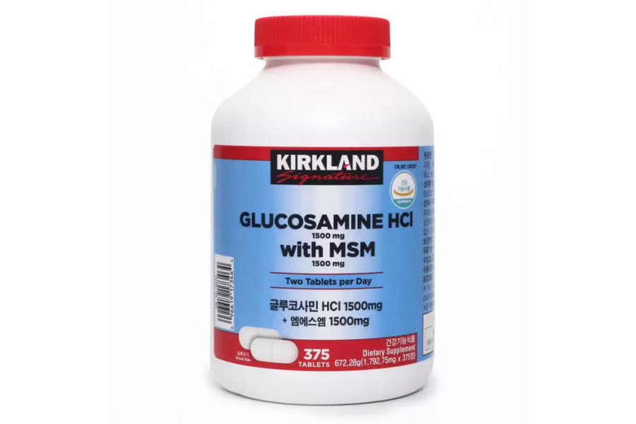 KIRKLAND SIGNATURE 글루코사민HCI + MSM 1792MG X 375정