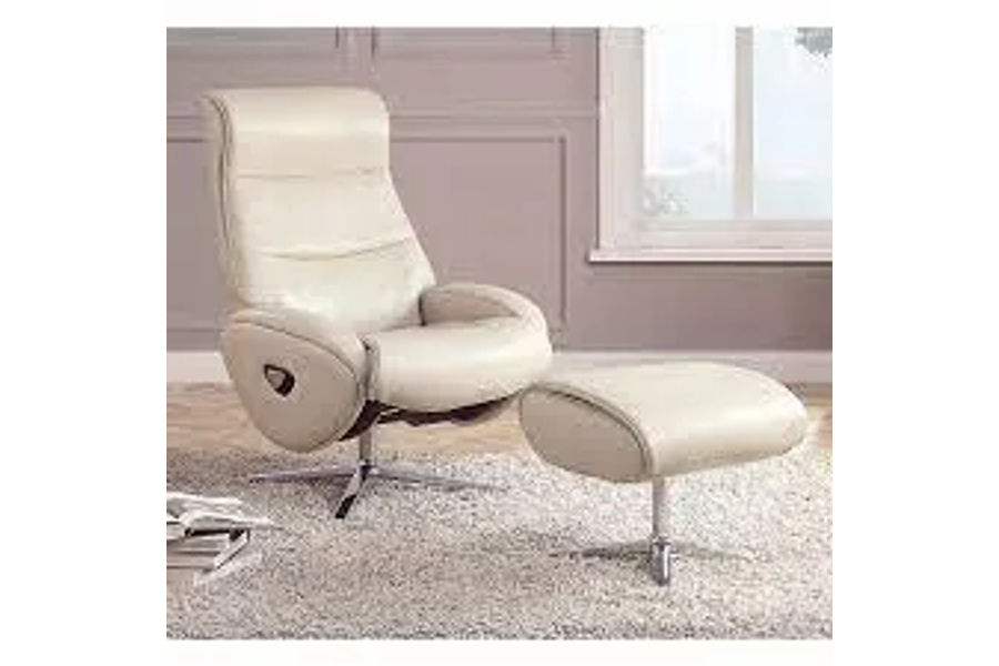 THOMASVILLE 1인가죽 리클라이너 오토만포함