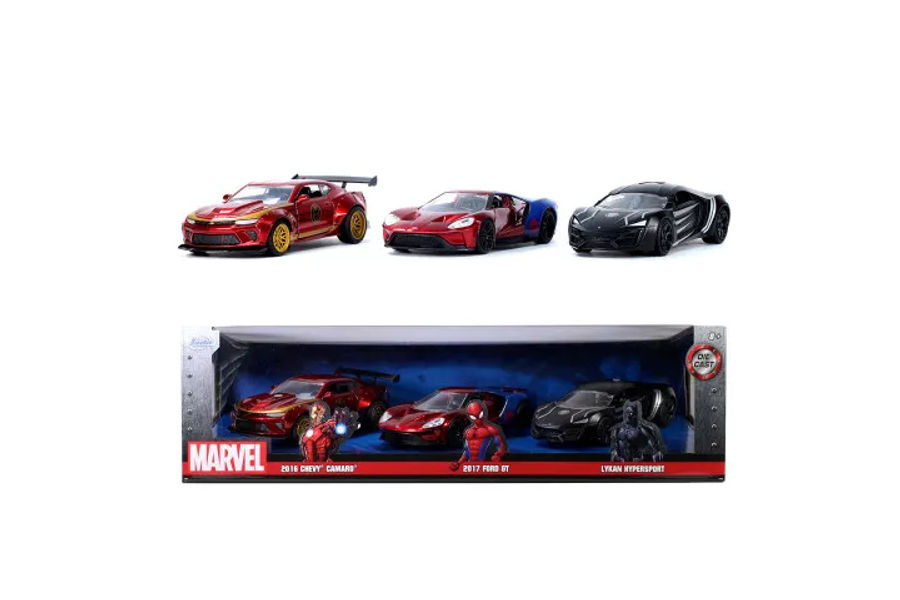 MARVEL /TRANSFORMER 자동차세트 3개입