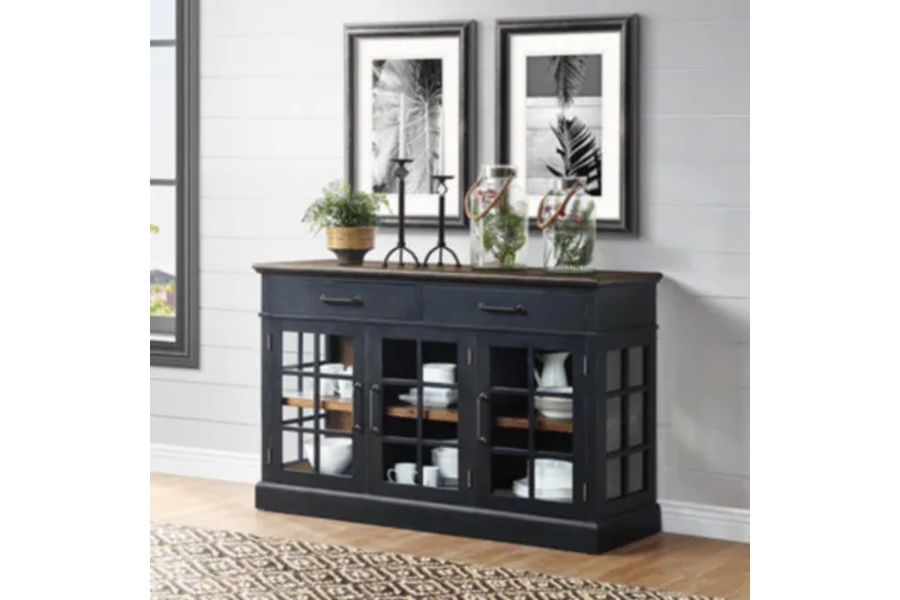 BAYSIDE 엑센트 콘솔 W153 X D51 X H96 CM