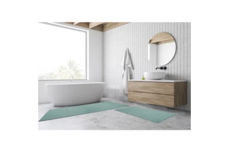 WHITLEY WILLOWS 욕실 매트세트 2P 50X152CM, 50X76CM