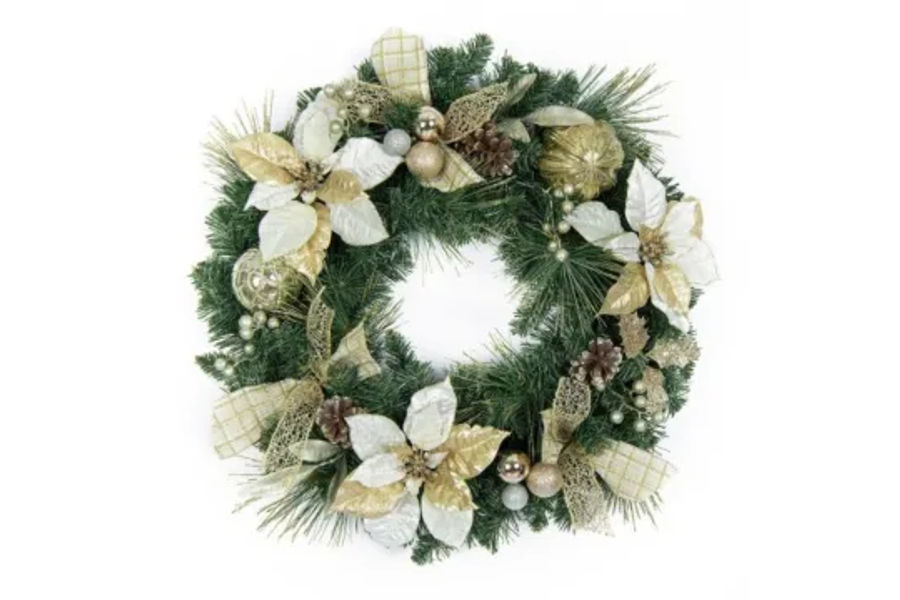 크리스마스 장식 원형 리스 지름 61CM