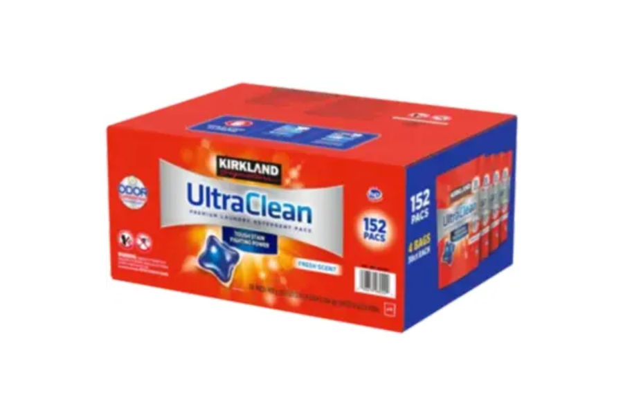 KIRKLAND SIGNATURE 울트라클린 팩 세제 38CT X 4 (152회분)