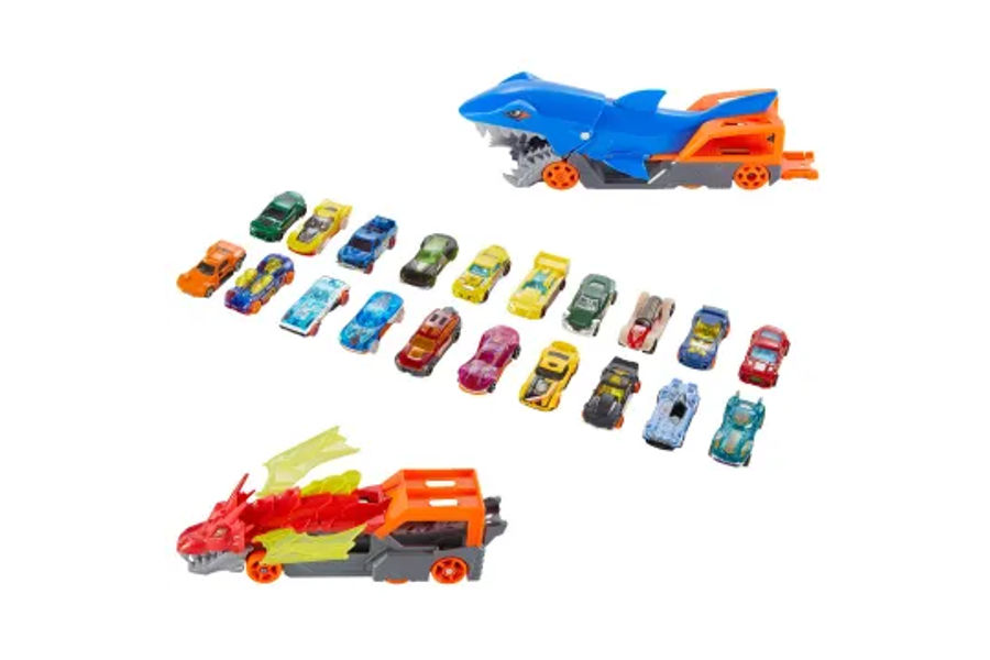 HOT WHEEL 핫휠 미니카 쵸파와 드래곤 세트