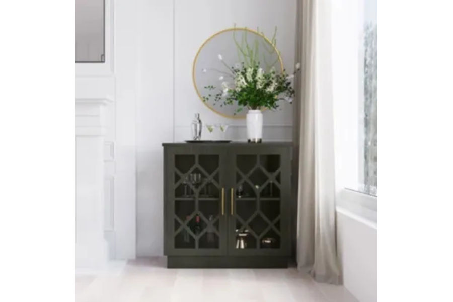 OVE DECORS 아리 액센트 캐비닛 W92 X D46 X H92CM