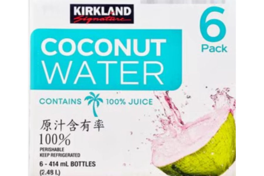 KIRKLAND SIGNATURE 코코넛 워터414ML X 6(원액100%)