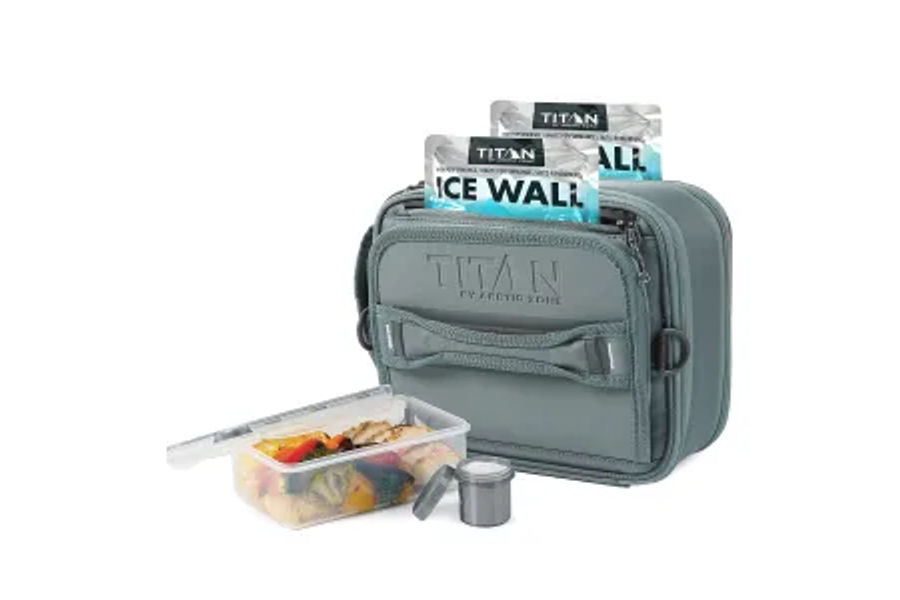 TITAN 보냉 런치박스 음식보관통 2개포함