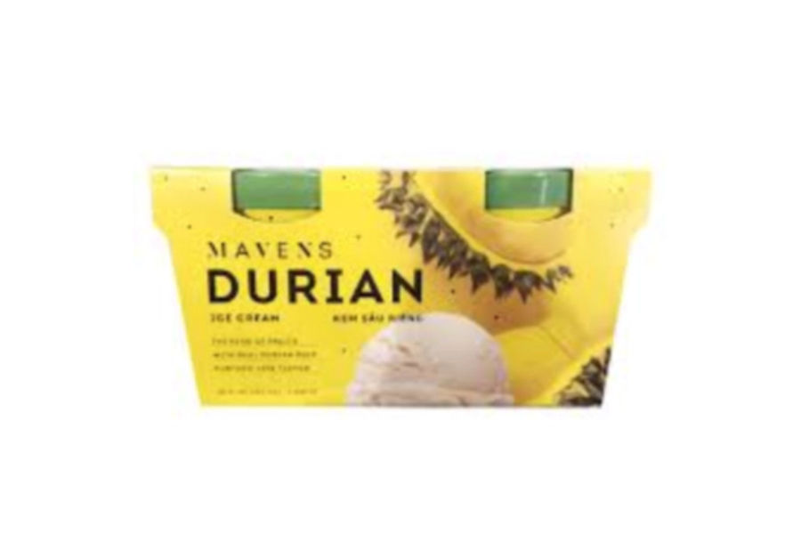 MAVENS 두리안아이스크림 473ML X 2
