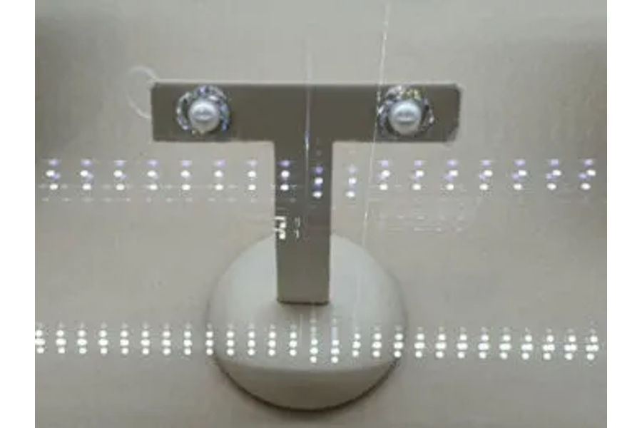 진주/ 다이아귀걸이 7.5-8.0 / 0.50캐럿 VS2/I/14K WG