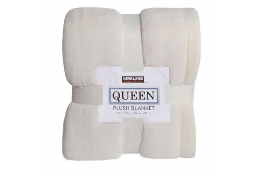 KIRKLAND SIGNATURE 자카드 담요 248X233CM