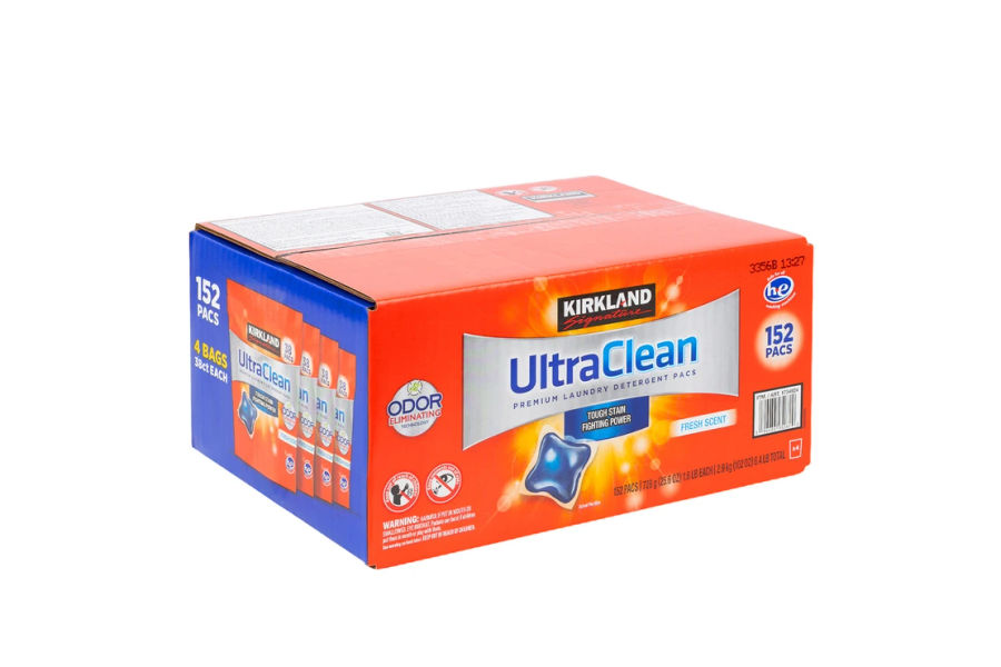 KIRKLAND SIGNATURE 울트라클린 팩 세제 38CT X 4