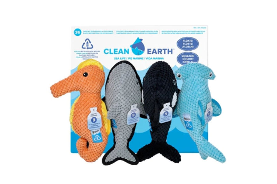 CLEAN EARTH 애견용 장난감 4PK