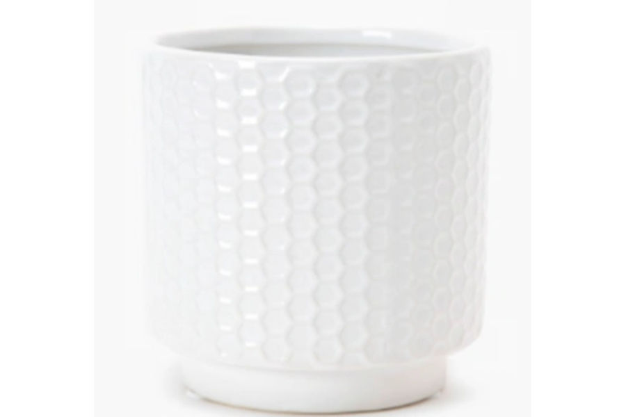 허니콤 장식화분 2개입 지름19.8CM