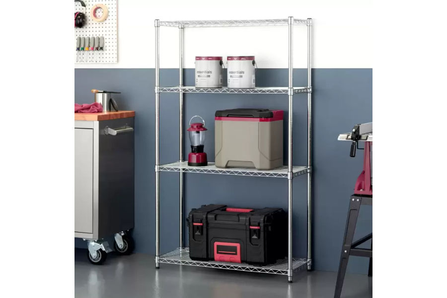 NSF메탈 4단 선반 90.8X35.2X136.5(H)CM