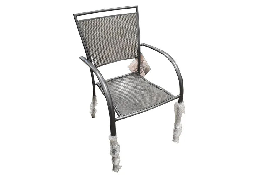 정원용 철제의자 적층 보관 용이