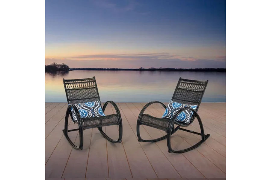 정원용 흔들 의자 2개입