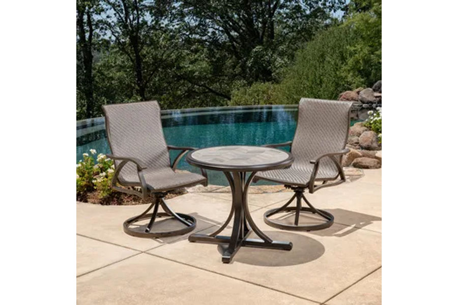 정원용 2인용세트 테이블 1개 의자 2개