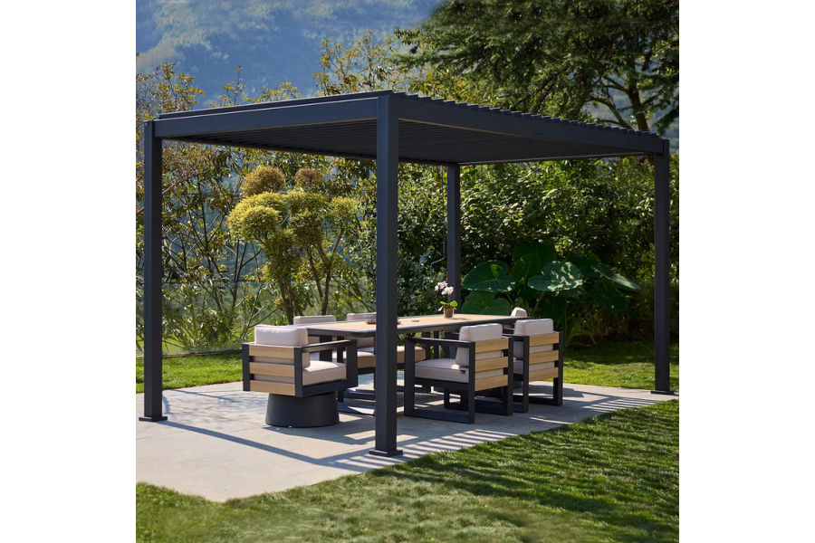 제지앙 젠트 루벌드 1010 퍼골라,그레이