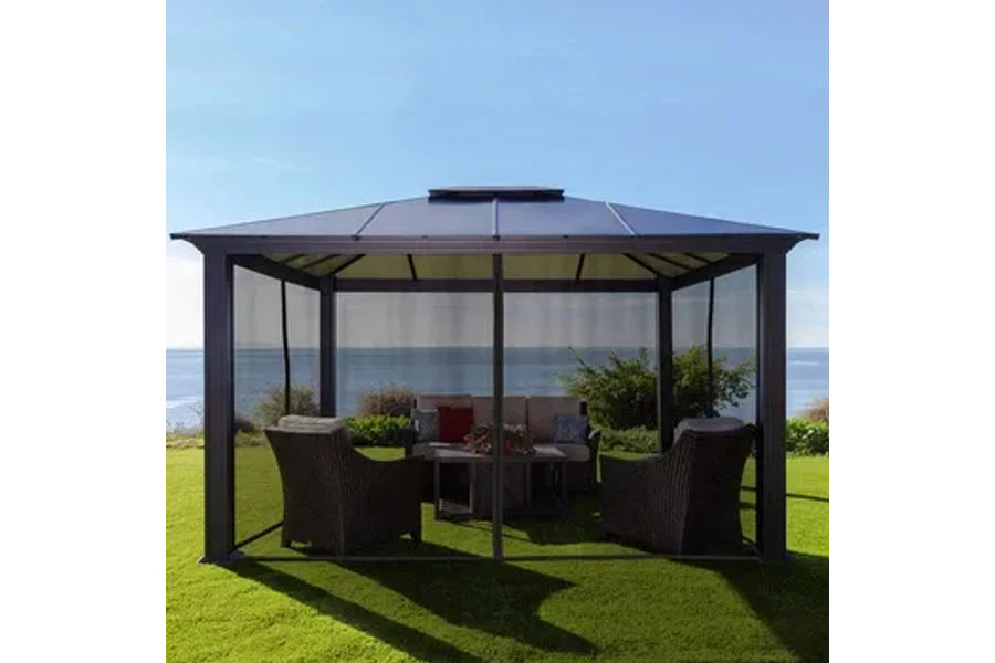 산타모니카 가제보 정원용 419(L)X354(W)X297(H)CM