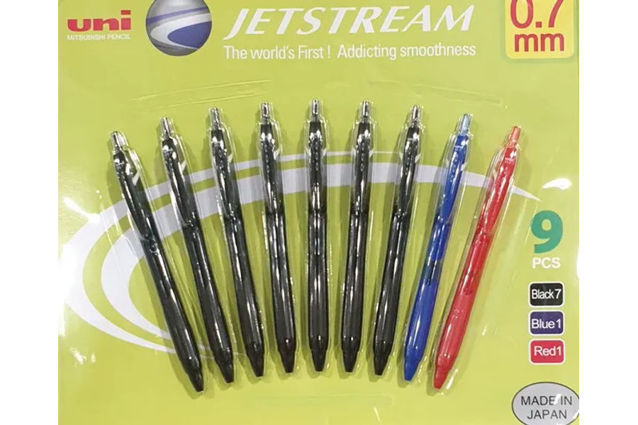 JETSTREAM제트스트림 볼벤 9개 3색