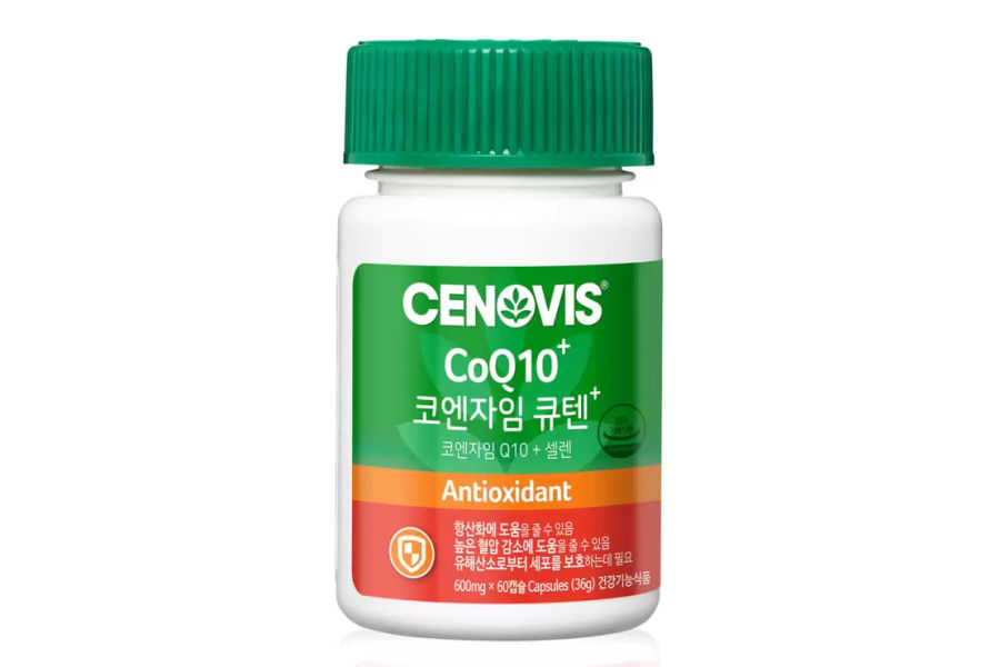 CENOVIS 코큐텐 플러스 600MG X 60 캡슐